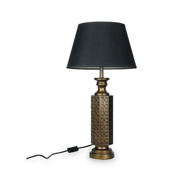 Brass Pillared Modern Desk Lamp Décor