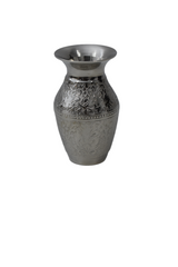 Hand-Carved Small Brass Vase
