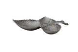 Artisan Brass Leaf Dish