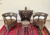 Handmade Syrian Style 3-Piece Furniture Set