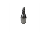 Vintage Hand-Engraved Brass Bottle Decanter