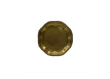 Hand-Engraved Brass Serving Tray