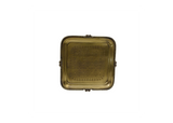 Hand-Engraved Brass Serving Tray