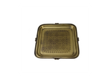 Hand-Engraved Brass Serving Tray