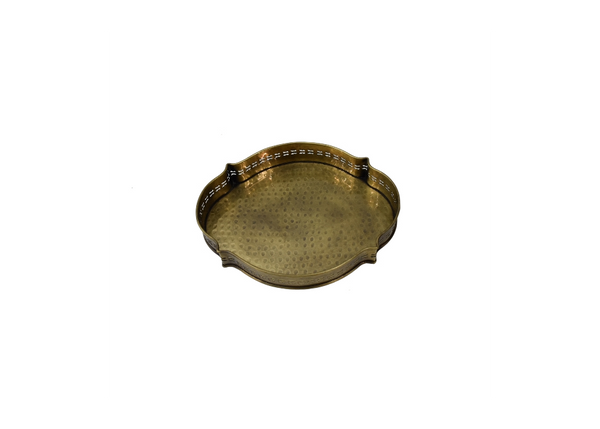 Ornate Brass Serving Tray