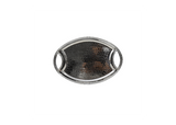 Hand-Engraved Brass Oval Serving Tray