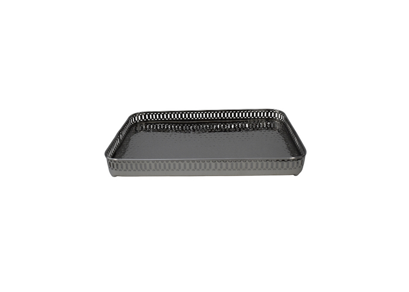 Handcrafted Brass Rectangular Tray