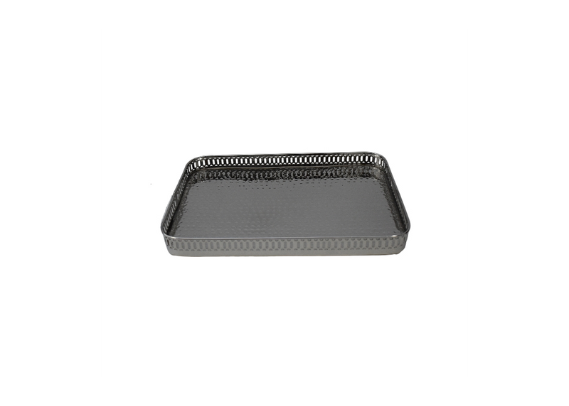 Handcrafted Brass Rectangular Tray