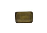 Handcrafted Brass Rectangular Tray