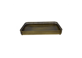Handcrafted Brass Rectangular Tray