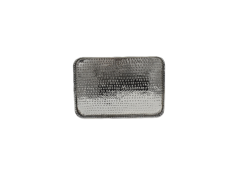 Handcrafted Brass Rectangular Tray