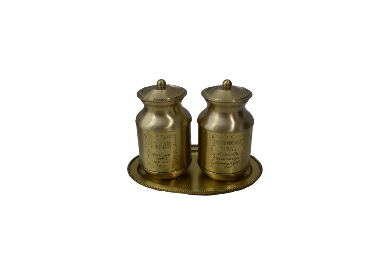 Tea & Sugar Canister Set