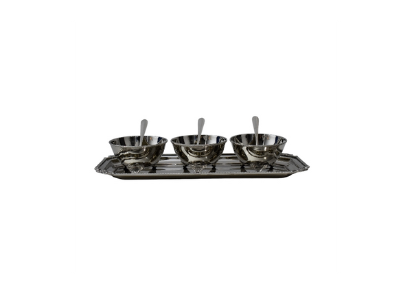 Brass Dipping Bowl Set