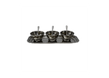 Brass Dipping Bowl Set