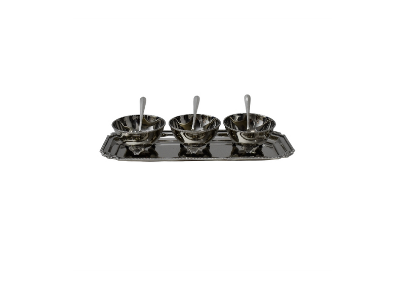 Brass Dipping Bowl Set