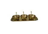 Brass Dipping Bowl Set