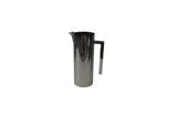 Hand-Etched Brass Water Pitcher