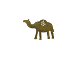 Hand-Carved Brass Camel - Decorative Candy Holder