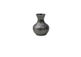 Etched Brass Bud Vase - Petite Decorative Vessel