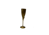 Hand-Etched Brass Wine Glass