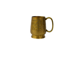 Hand-Etched Brass Mug