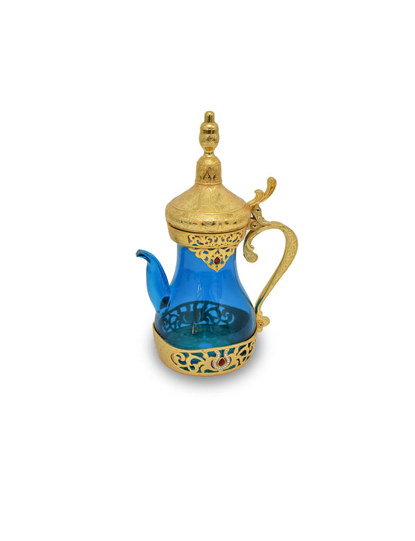 Front Side View of Turkish Tea & Coffee Dallah Pots