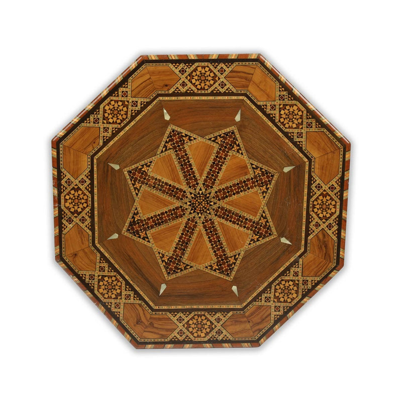 Syrian Marquetry Inlaid Coffee Table