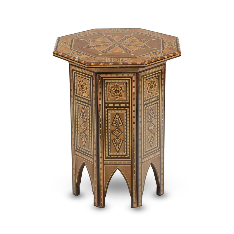 Syrian Marquetry Inlaid Coffee Table