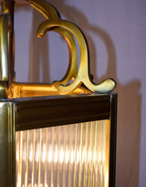 Vintage French Accent Pendant Light Lantern