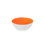 Aluminum Enameled Kitchen & Dining Orange Bowl for Mixing and Serving Dishes