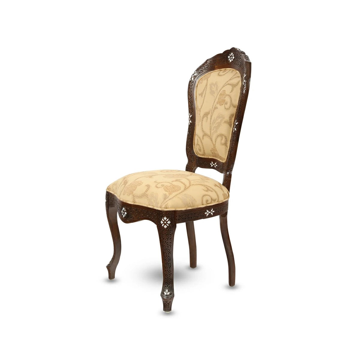Traditional Middle Eastern Slipper chair / Side Chair