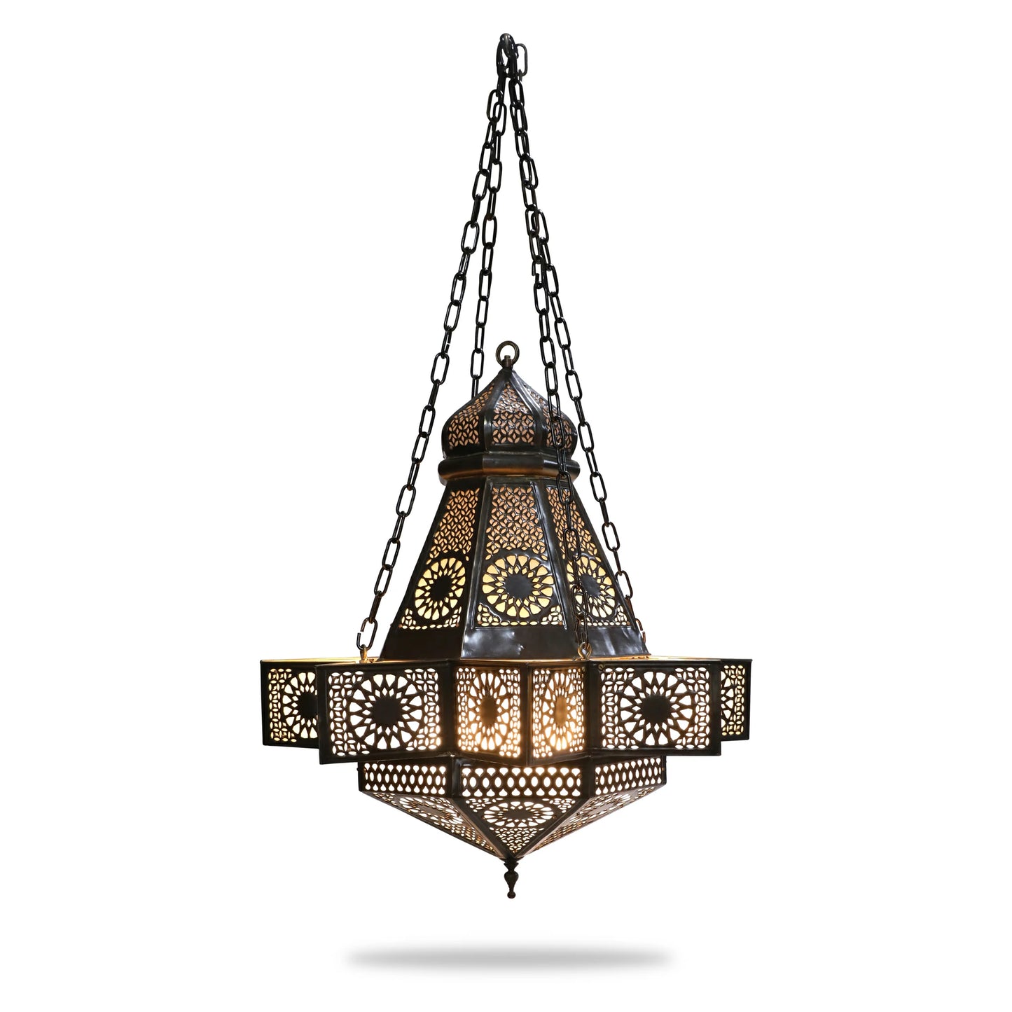 Large Arabian Style High Ceiling Pendant Light for Hotels, Villas, Resorts & Restaurants