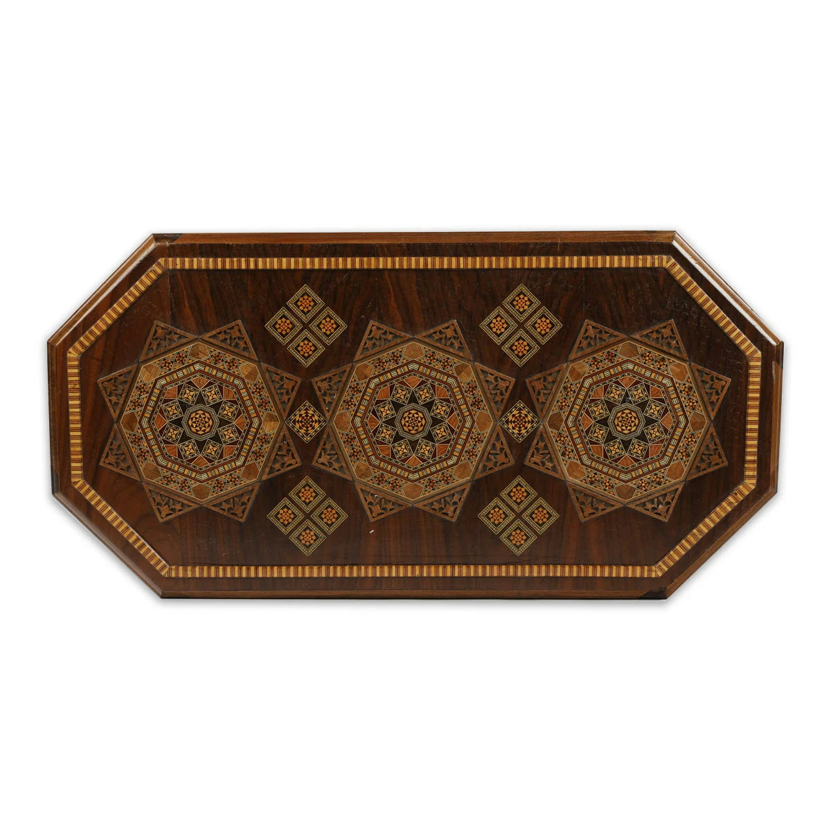 Syrian Marquetry Inlaid Sideboard Table