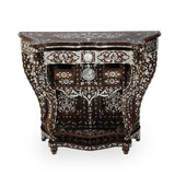 Frontal View of Arabic Design Console Table