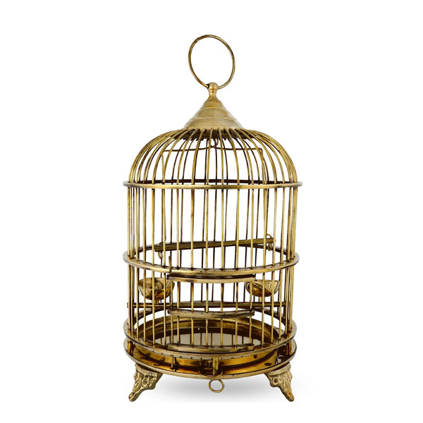Buy Brass Birdcage - Brass & Nickel Variants Online - Dubai, UAE