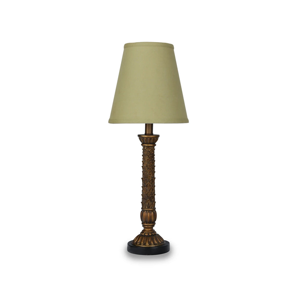 Hammered brass cheap table lamp