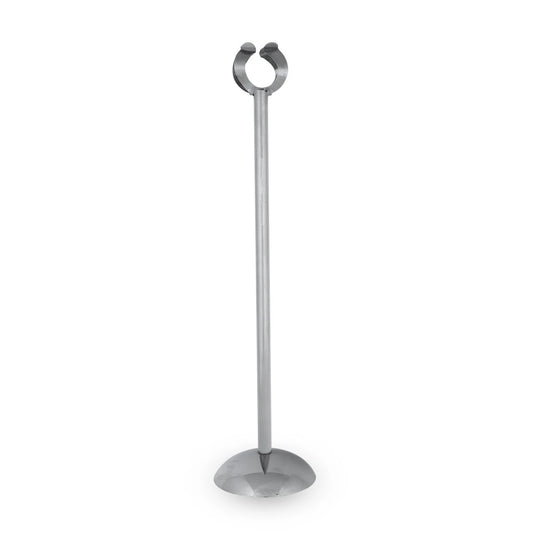 Glossy Silver Place Card Holder