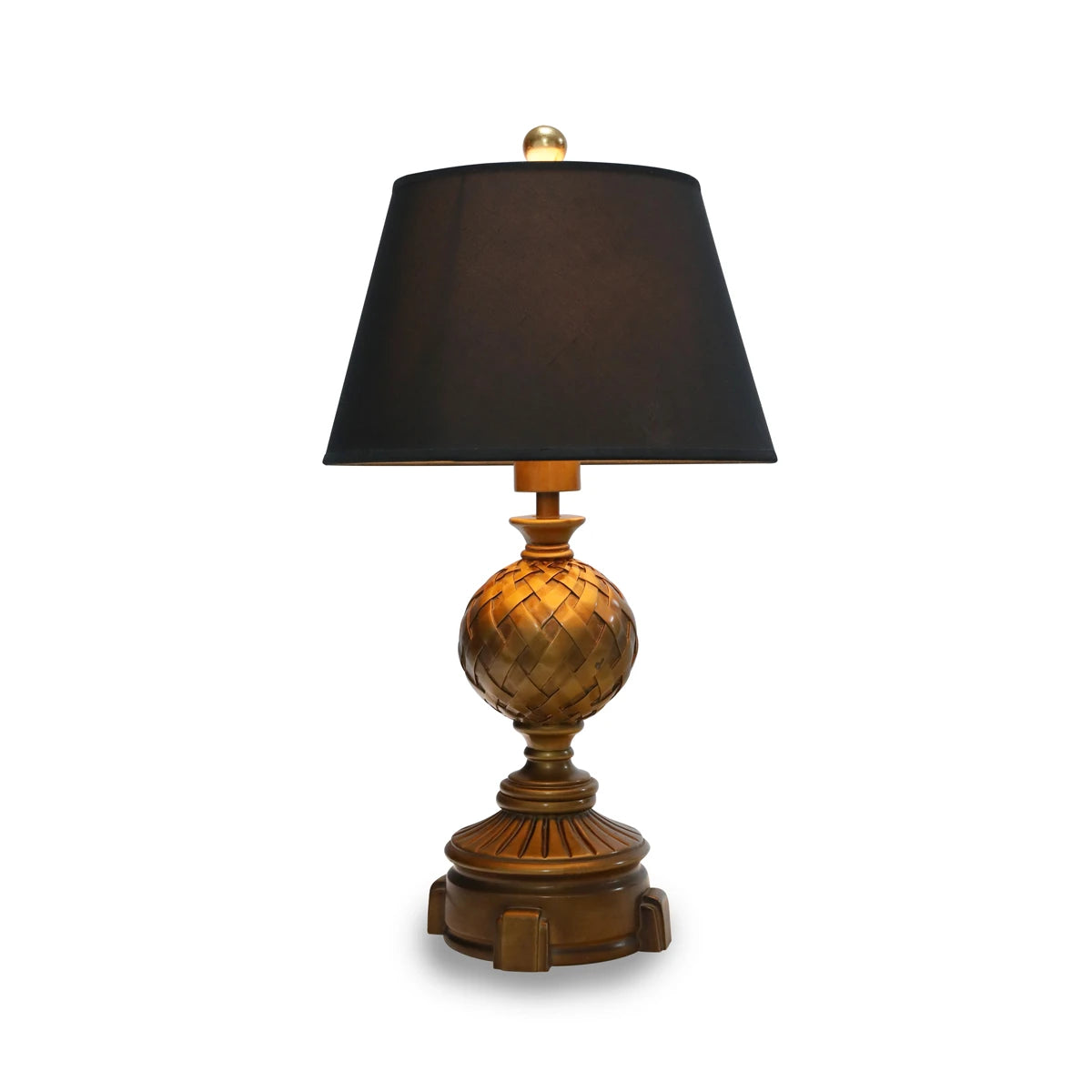 Front View of Contemporary Table Lamp