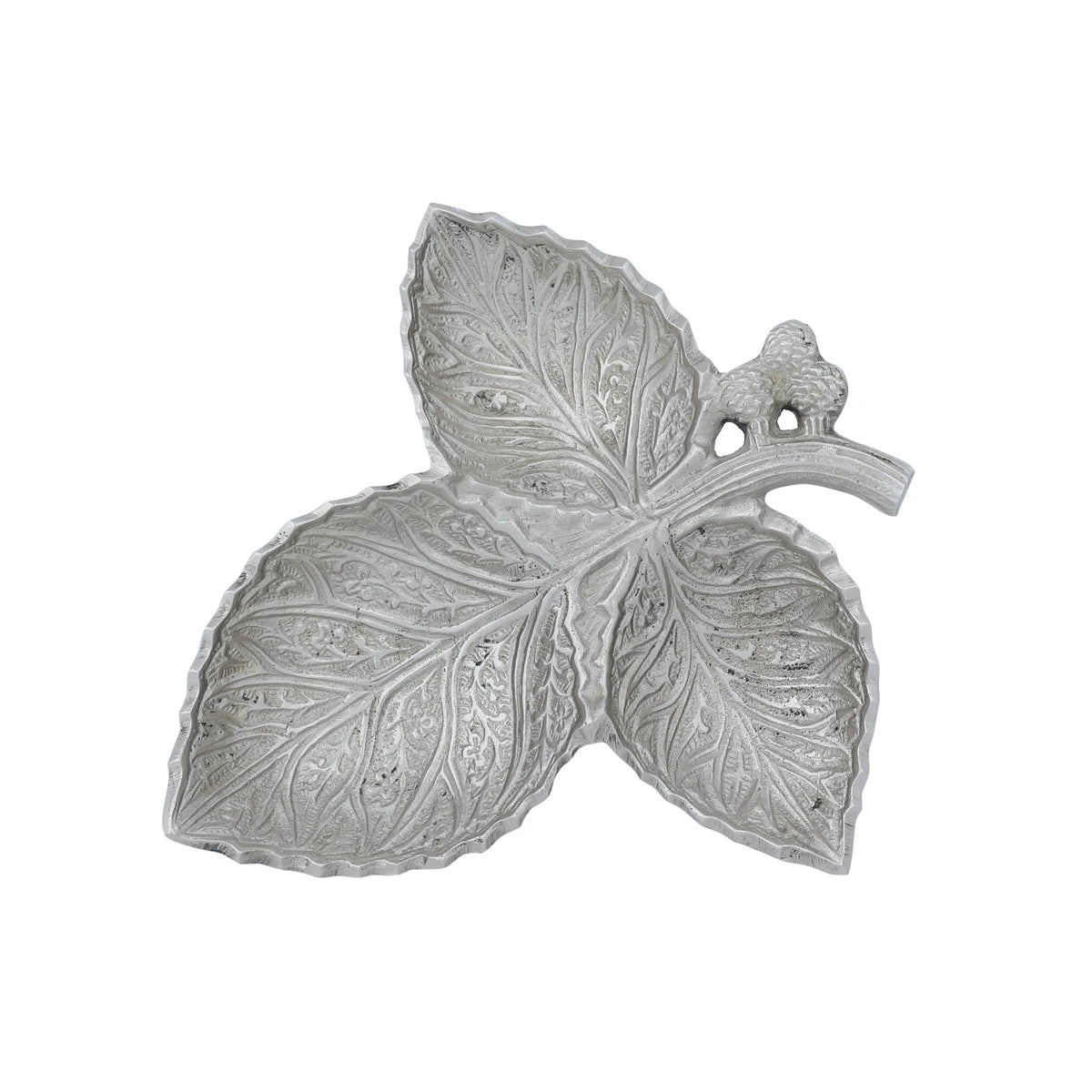 Decorative Silver Color Dry Fruits & Nuts Bowl / Dish 