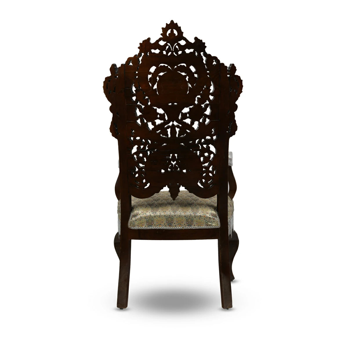 Back View of Early Ottoman Style Chair