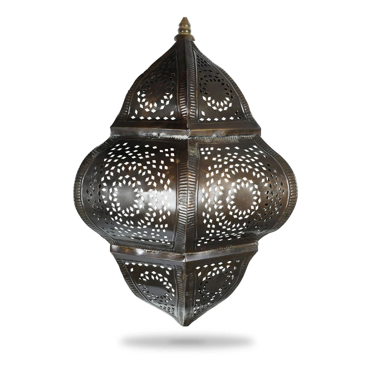 Bright Front View of Ethnic Hanging Light