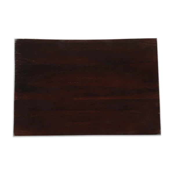 Top View of Minimalistic Wooden Stool