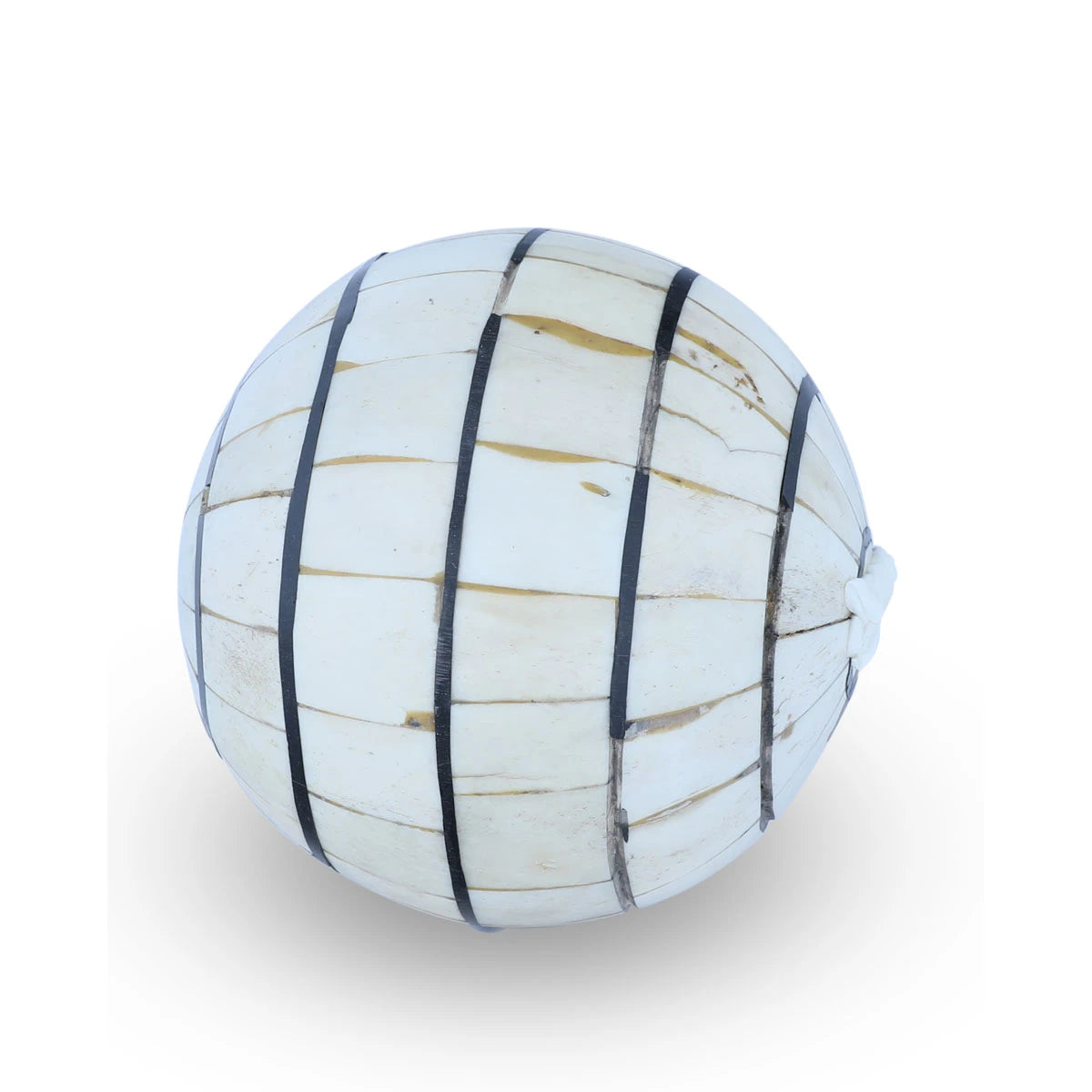 Side View Mother Of Pearl Ball Orb
