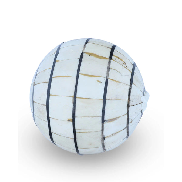 Side View Mother Of Pearl Ball Orb