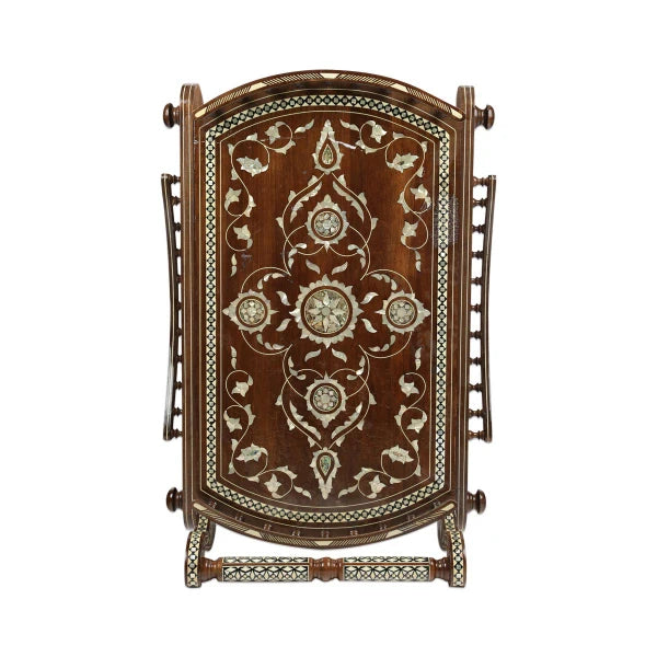Table Top View of Ornamented Arabesque Trolley