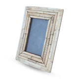 Angled Side View of Rustic Wooden Frame