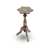Angled Top View of Small Wooden Coffee Table