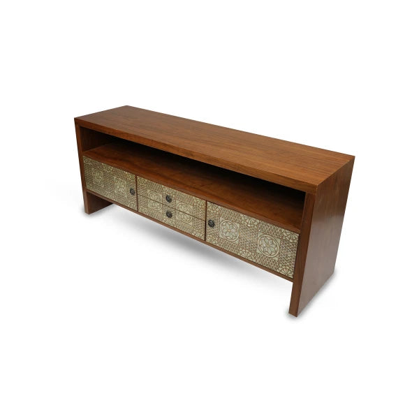 Counter view Syrian Wooden TV Console
