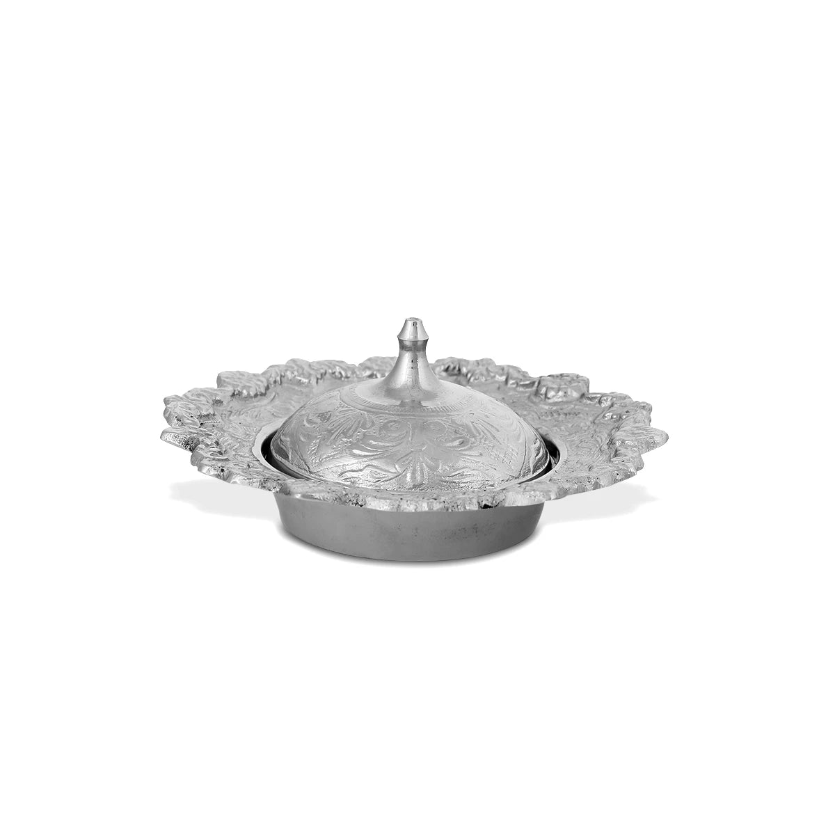 Front View of Tea Powder Pot