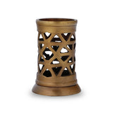 Close up View of Toothpick Holder - Brown